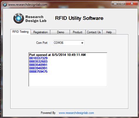 is a computer a rfid reader|rfid usb reader software download.